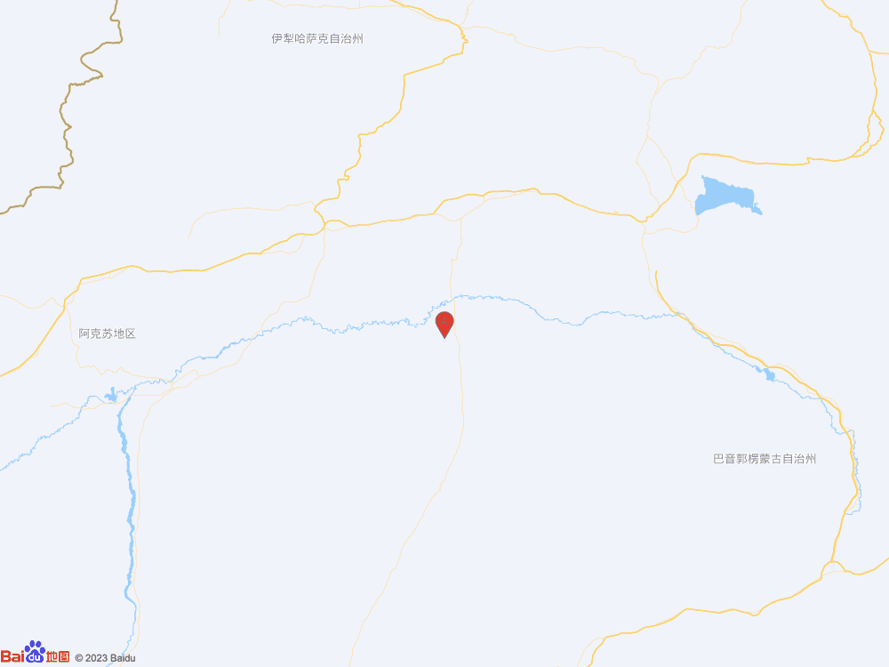 新疆巴音郭楞州尉犁县发生4.2级地震